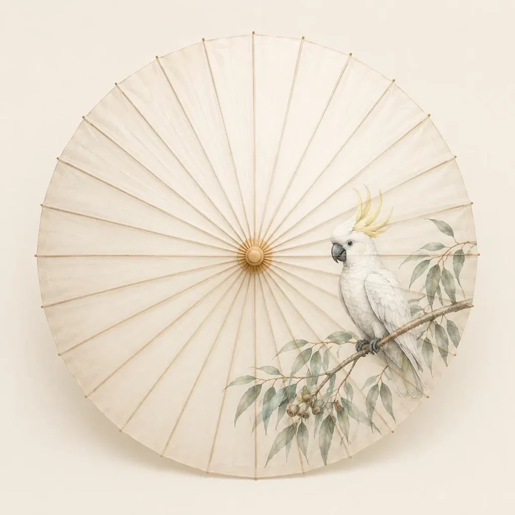 Among the gum trees umbrella design visualisation