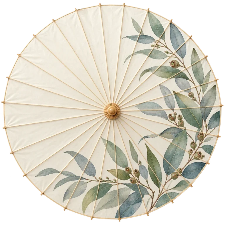 Eucalyptus mist umbrella design visualisation