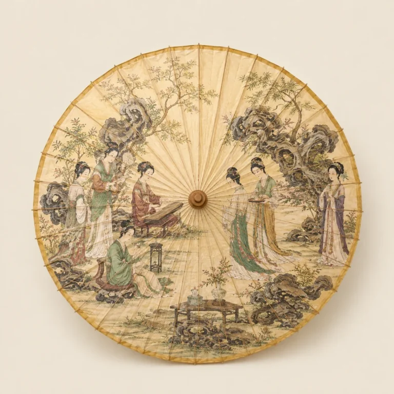 Palace gardens umbrella design visualisation