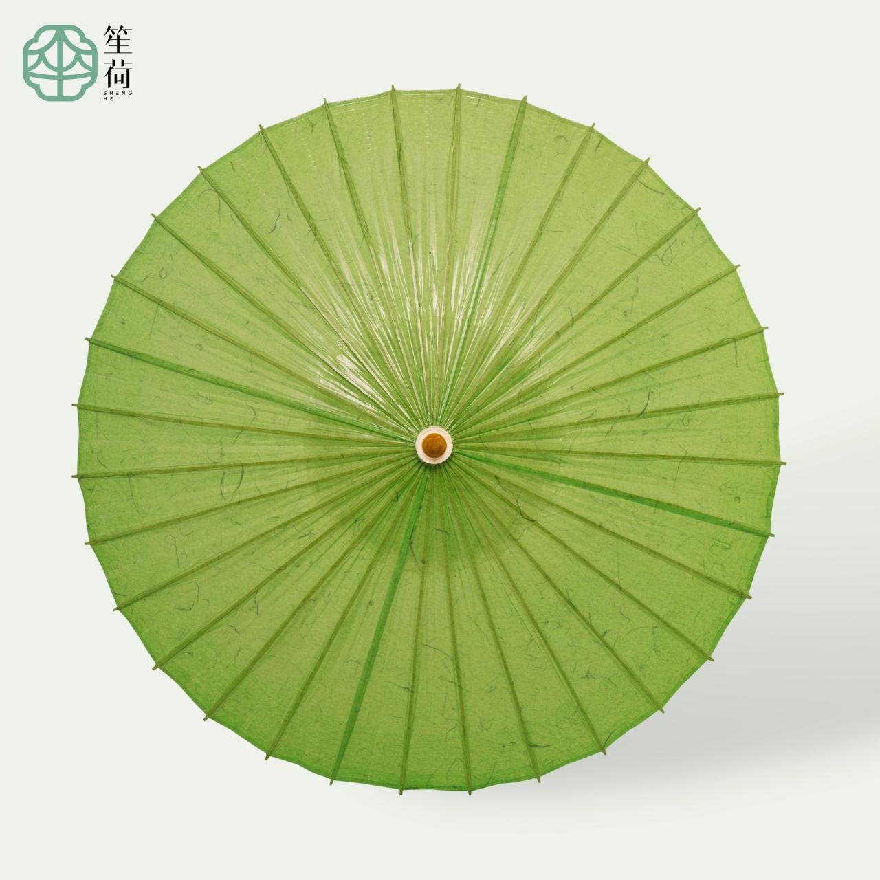 Open SHENGHE oil-paper umbrella, 舒卷余情