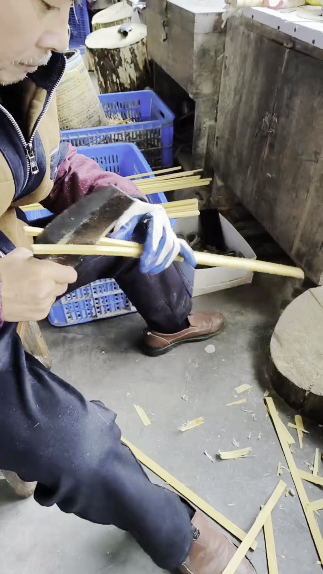 Chinese oil-paper umbrella bamboo